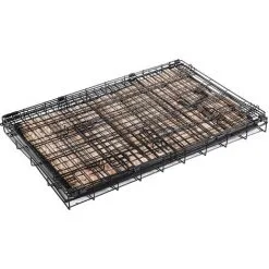 PawHut Cage Caisse De Transport Pliante Pour Chien En Métal Noir 106 X 71 X 76 Cm Matelas Fourni - Noir 8 PawHut Cage Caisse De Transport Pliante Pour Chien En Métal Noir 106 X 71 X 76 Cm Matelas Fourni - Noir -PawHut Soldes Boutique 1933135 4