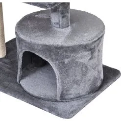 PawHut Arbre à Chats Griffoir Sisal Naturel Centre D'activités Niche Plateformes Jeu Boule Suspendue Et à Ressort Gris - Gris 9 PawHut Arbre à Chats Griffoir Sisal Naturel Centre D'activités Niche Plateformes Jeu Boule Suspendue Et à Ressort Gris - Gris -PawHut Soldes Boutique 32693400 5