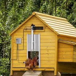 PawHut Porte Automatique Pour Poulailler - Minuterie, Capteur De Luminosité, 2 Télécommandes, Kit Installation Inclus - Alu. ABS Gris 8 PawHut Porte Automatique Pour Poulailler - Minuterie, Capteur De Luminosité, 2 Télécommandes, Kit Installation Inclus - Alu. ABS Gris -PawHut Soldes Boutique 57600914 4