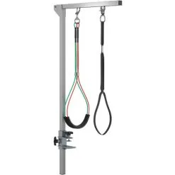 PawHut Bras De Toilettage Pliable Animaux - Hauteur Réglable Max. 74 Cm - 3 Colliers De Serrage - Chien Taille Moyenne - Alu. Acier Inox. - Gris 8 PawHut Bras De Toilettage Pliable Animaux - Hauteur Réglable Max. 74 Cm - 3 Colliers De Serrage - Chien Taille Moyenne - Alu. Acier Inox. - Gris -PawHut Soldes Boutique 70300257 4